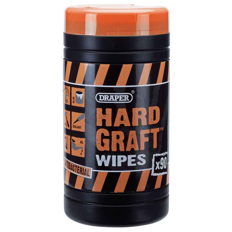 Draper hard graft Wipes