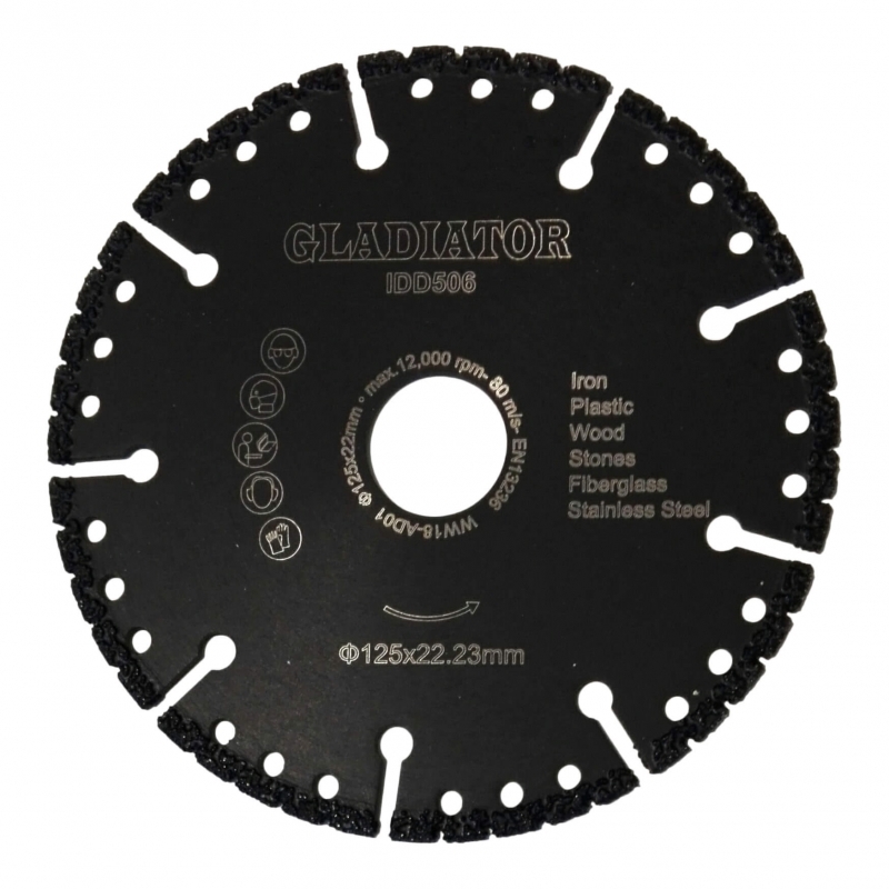 Diamantkapskiva Gladiator - 125mm