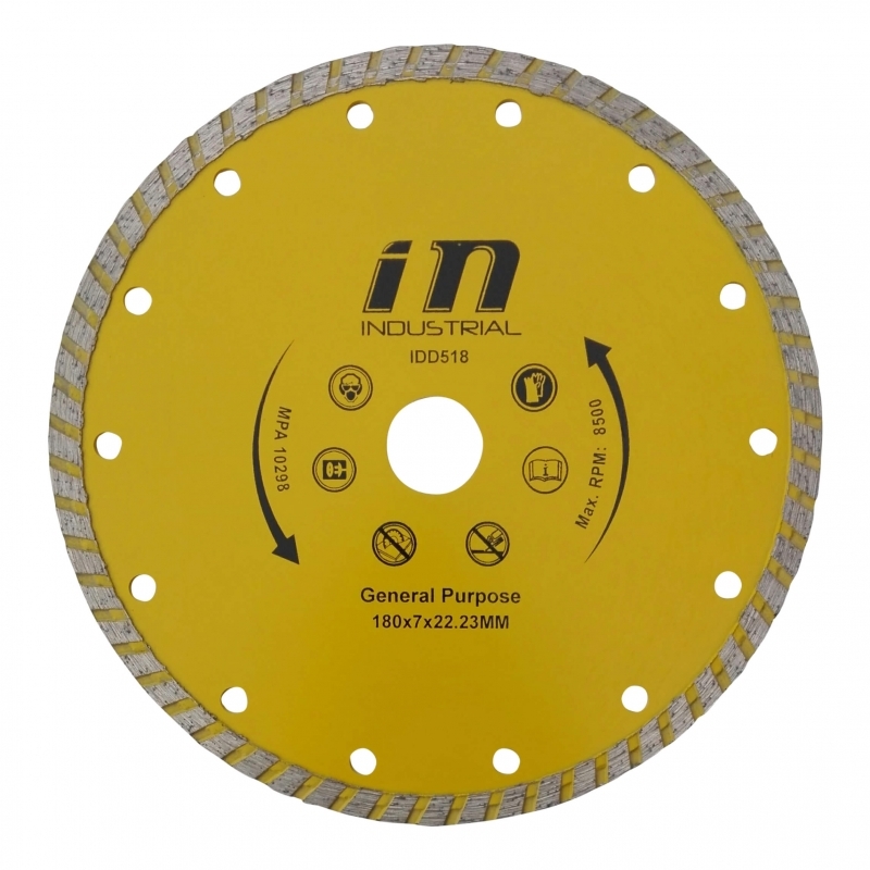 Diamantkapskiva Turbo - 180mm