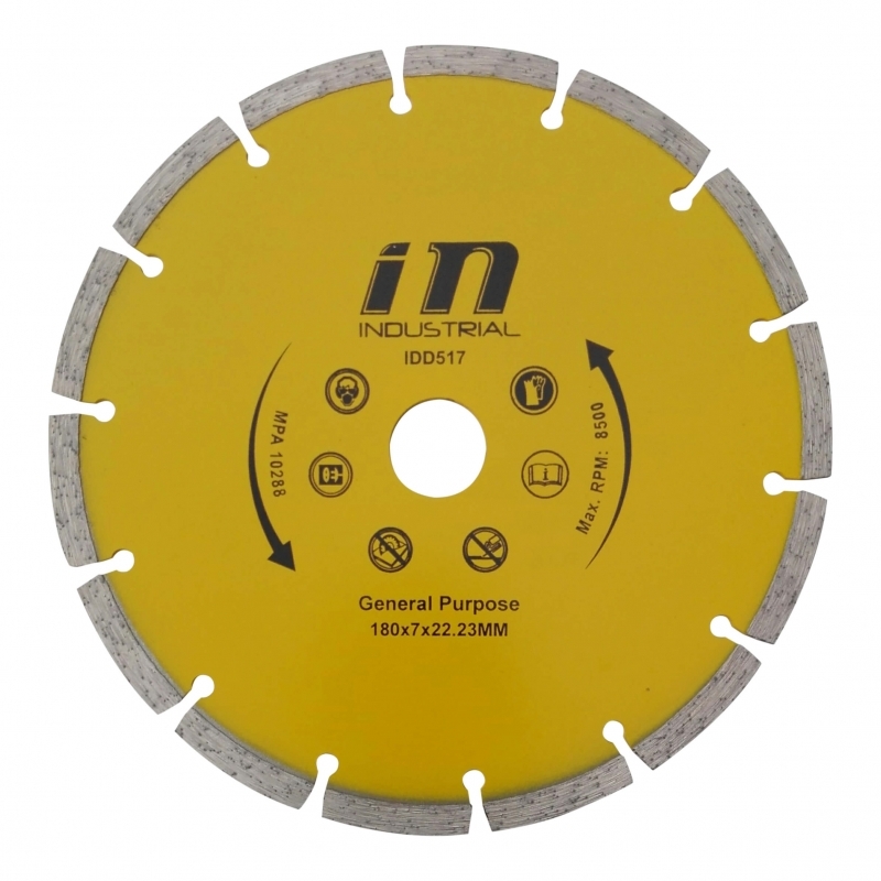 Diamantkapskiva Segmenterad - 180mm