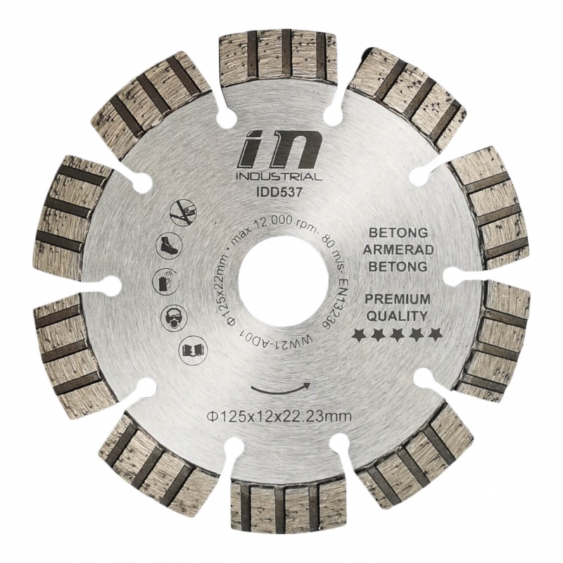 Diamantkapskiva Premium 125 mm
