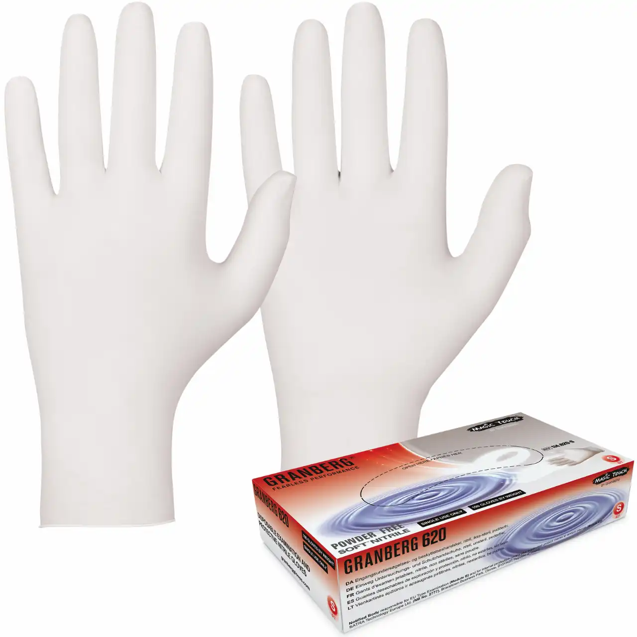 Engångshandske - Nitril - kemikalieresestent  (100 st)