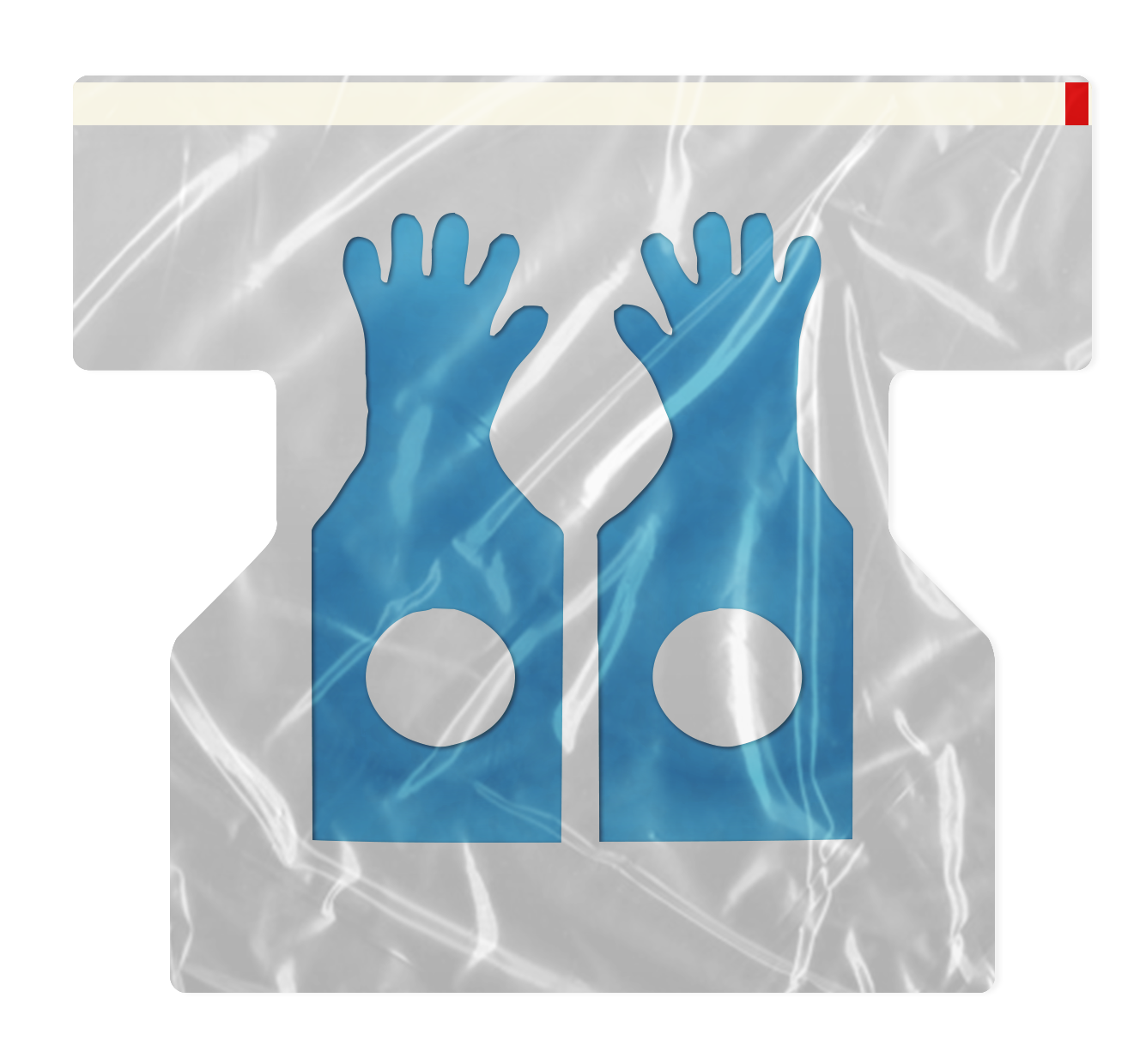 Glovebag Standardpåse raka rör (20 st)