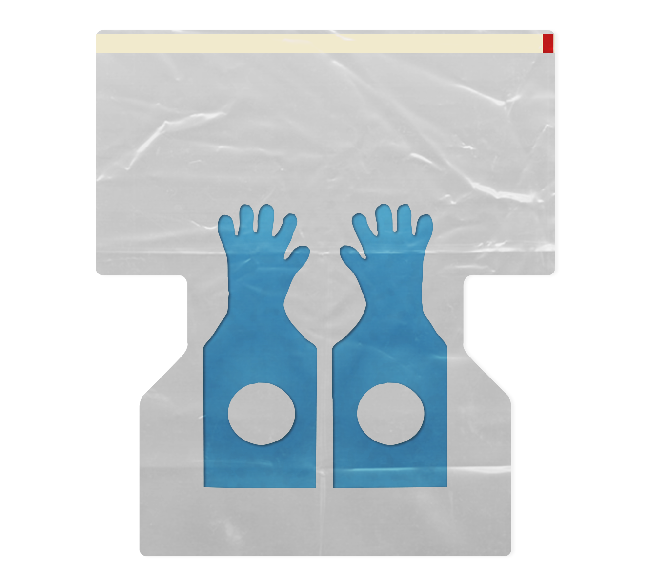 Glovebag Standardpåse raka rör XL (15 st)