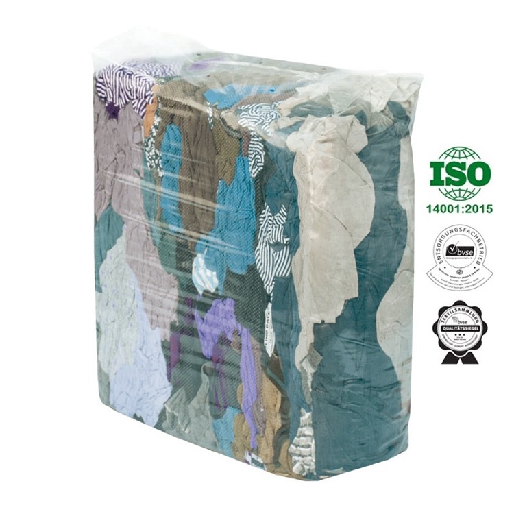 Kulört trikåtrasa  10 kg/bal