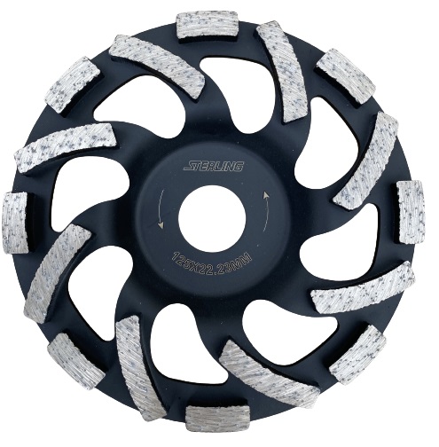 Diamantslipskål "stenbetong" 125 mm